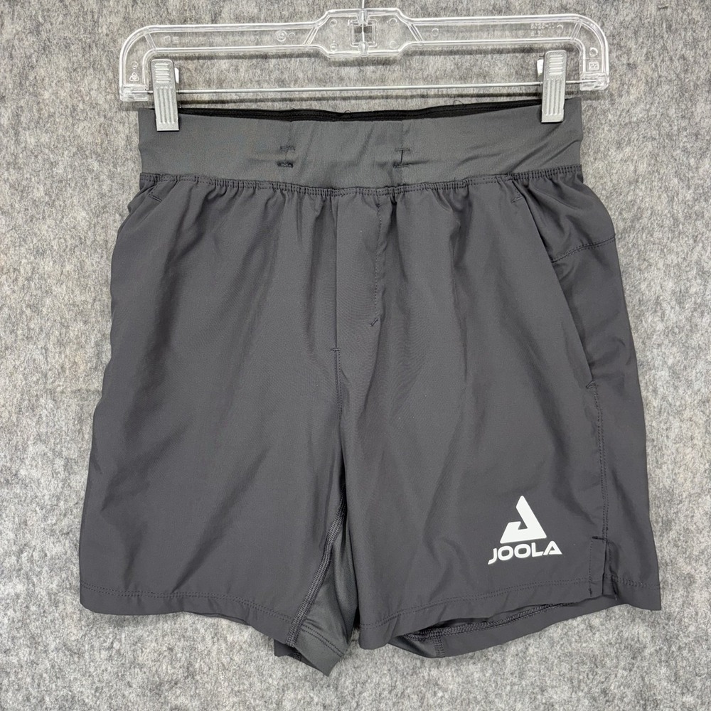 JOOLA Ben Johns Fluid Shorts Mens Small Gray Pickleball Unlined Drawstring